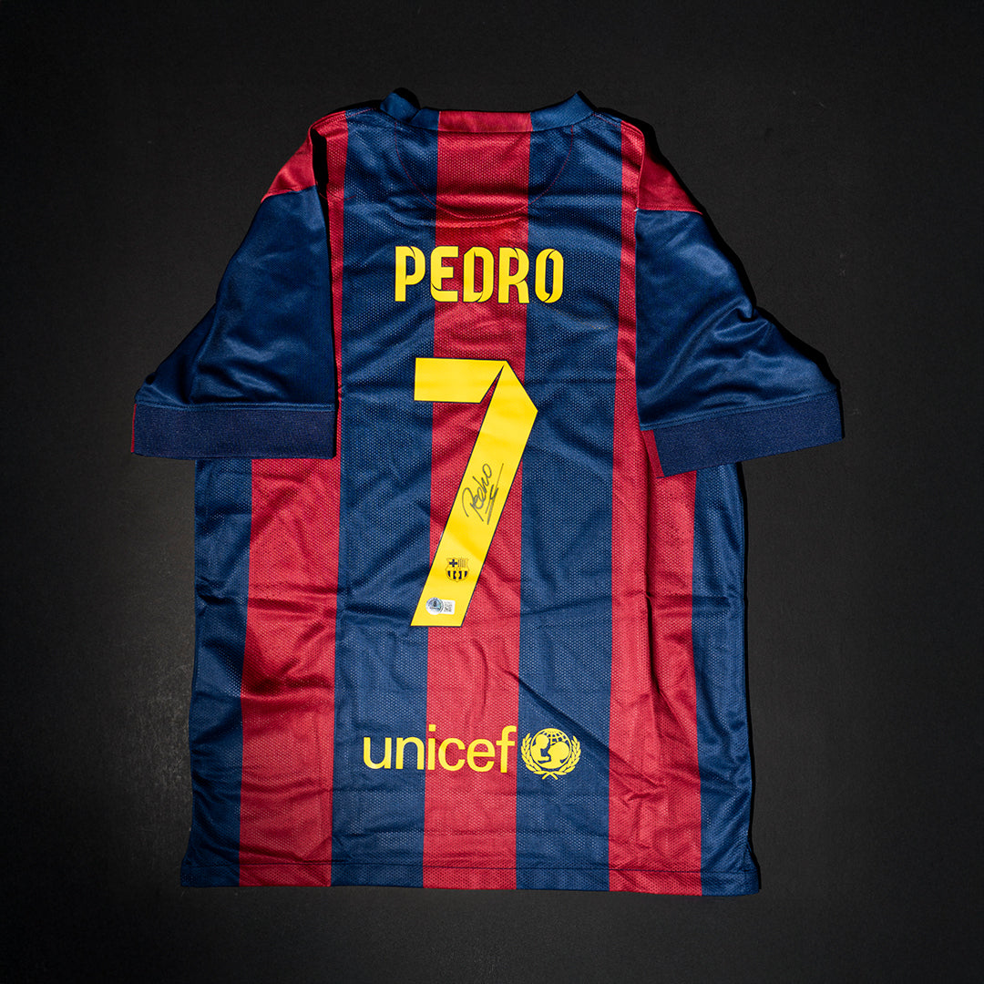 Jersey Firmado Pedro - Barcelona